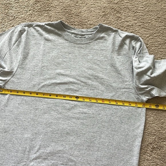 Carhartt Loose Fit Heavyweight Long Sleeve Men’s M Graphic Shirt Logo Gorpcore - Picture 7 of 13